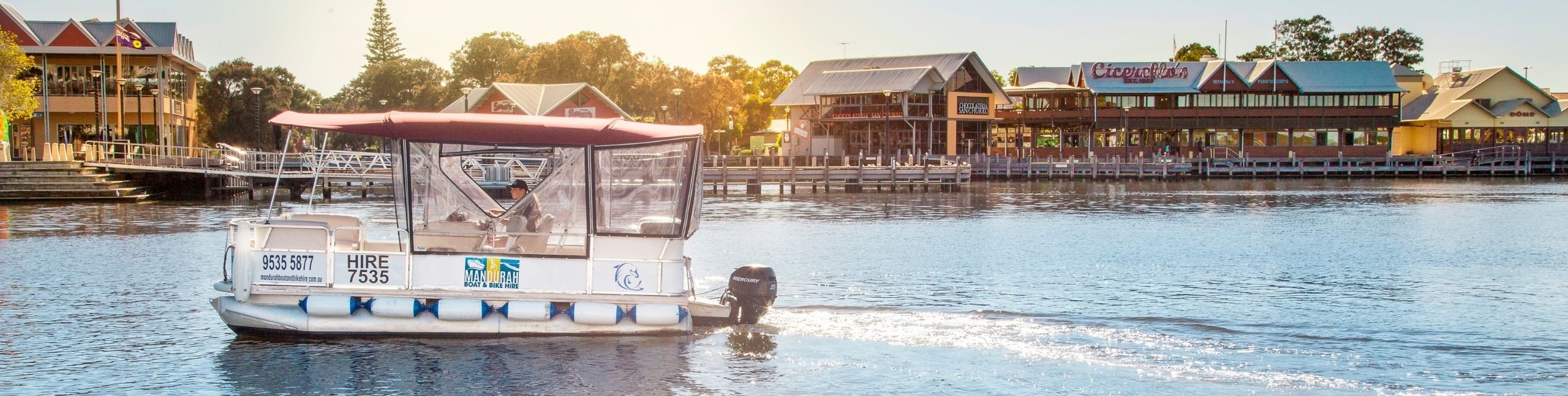 Mandurah Boat Hire Pontoon