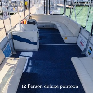 12 seater deluxe pontoon