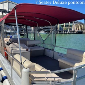 7 seater deluxe pontoon