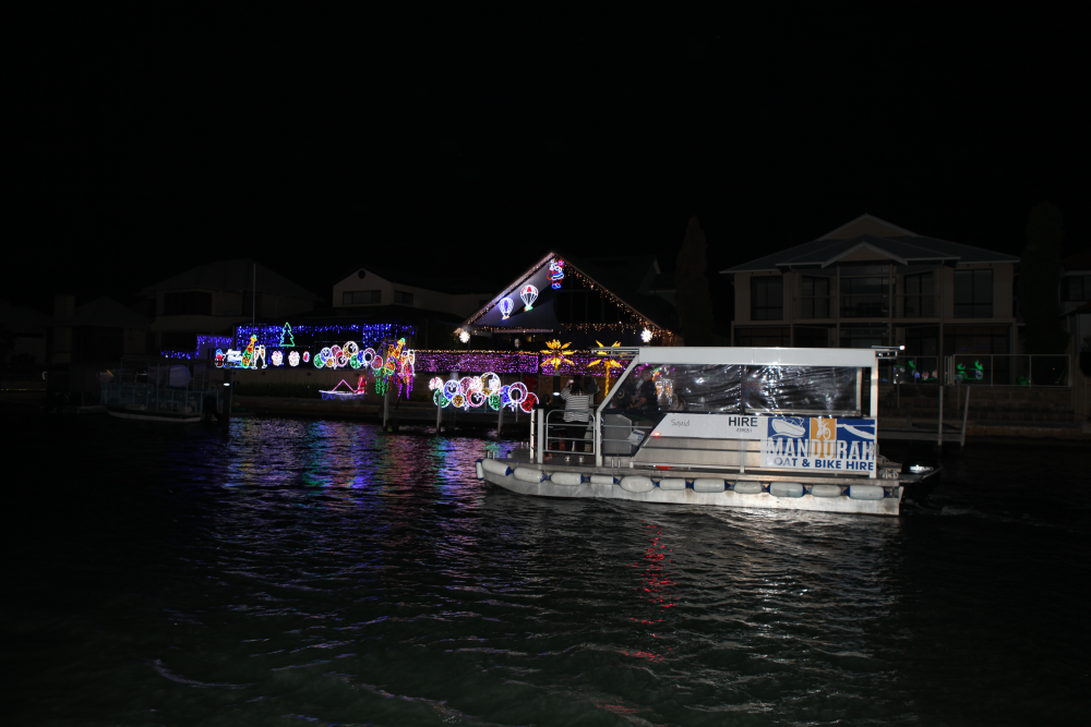 Mandurah Christmas Lights Hire Mandurah Boat Hire